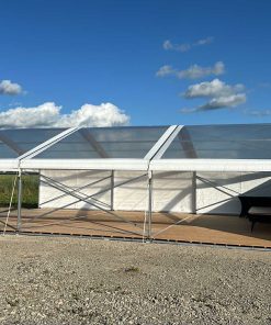 Skaidri modulinė palapinė (nuoma) 10 m pločio - Image 8