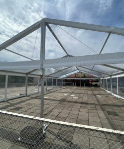 Skaidri modulinė palapinė (nuoma) 10 m pločio - Image 25