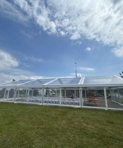 Skaidri modulinė palapinė (nuoma) 10 m pločio - Image 7